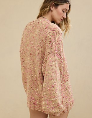 Aerie Oversized Sprinkle Cardigan