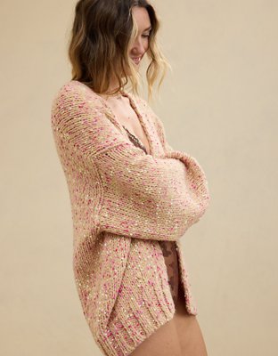 Aerie Oversized Sprinkle Cardigan