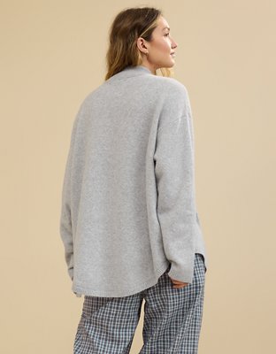 Aerie unREAL Button Down Cardigan
