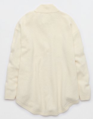 Aerie unREAL Button Down Cardigan