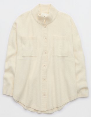 Aerie unREAL Button Down Cardigan