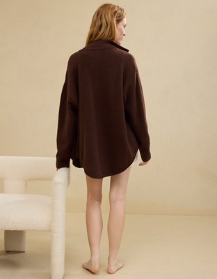 Aerie unREAL Button Down Cardigan