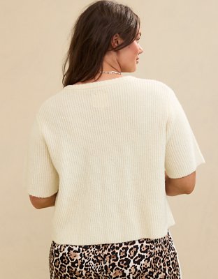 Aerie unREAL Cardigan Manga Corta