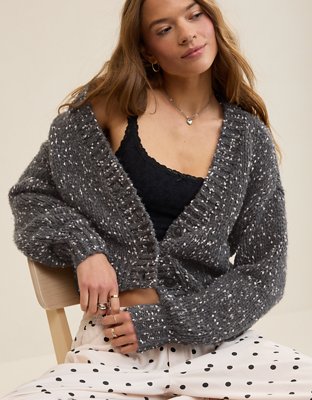 Aerie Confetti Cardigan