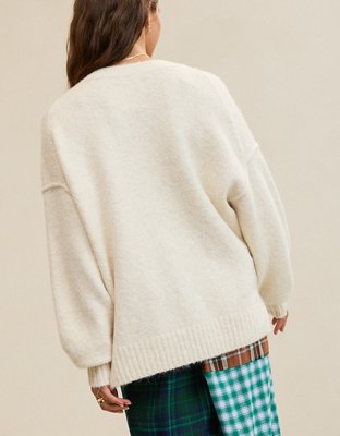 Aerie Oversized Grandpa Cardigan