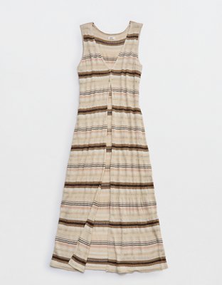 Aerie Shimmer Duster Sweater