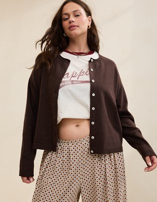Aerie Sunday Soft Cardigan