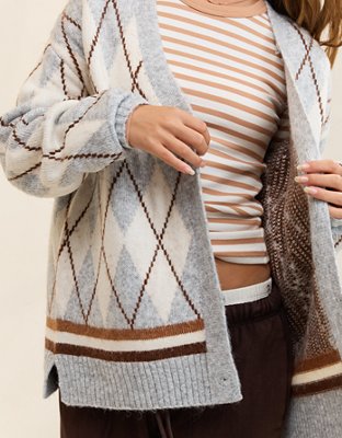 Aerie Oversized Grandpa Cardigan