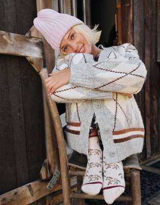 Aerie Oversized Grandpa Cardigan