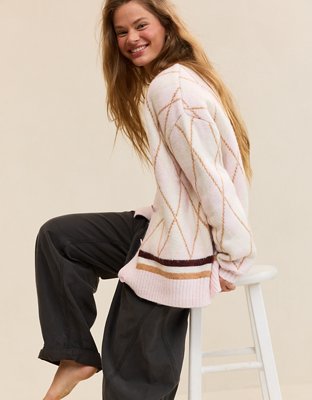 Aerie Oversized Grandpa Cardigan