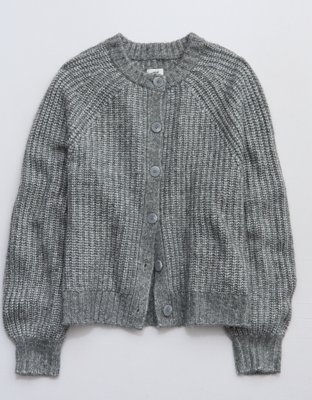 Aerie Ribbed Cardigan