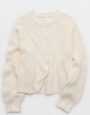 Aerie Ribbed Cardigan