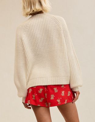 Aerie Ribbed Cardigan