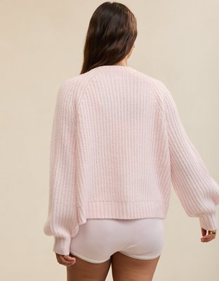 Aerie Ribbed Cardigan
