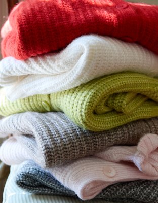 Aerie Ribbed Cardigan
