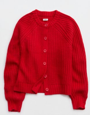 Aerie Ribbed Cardigan