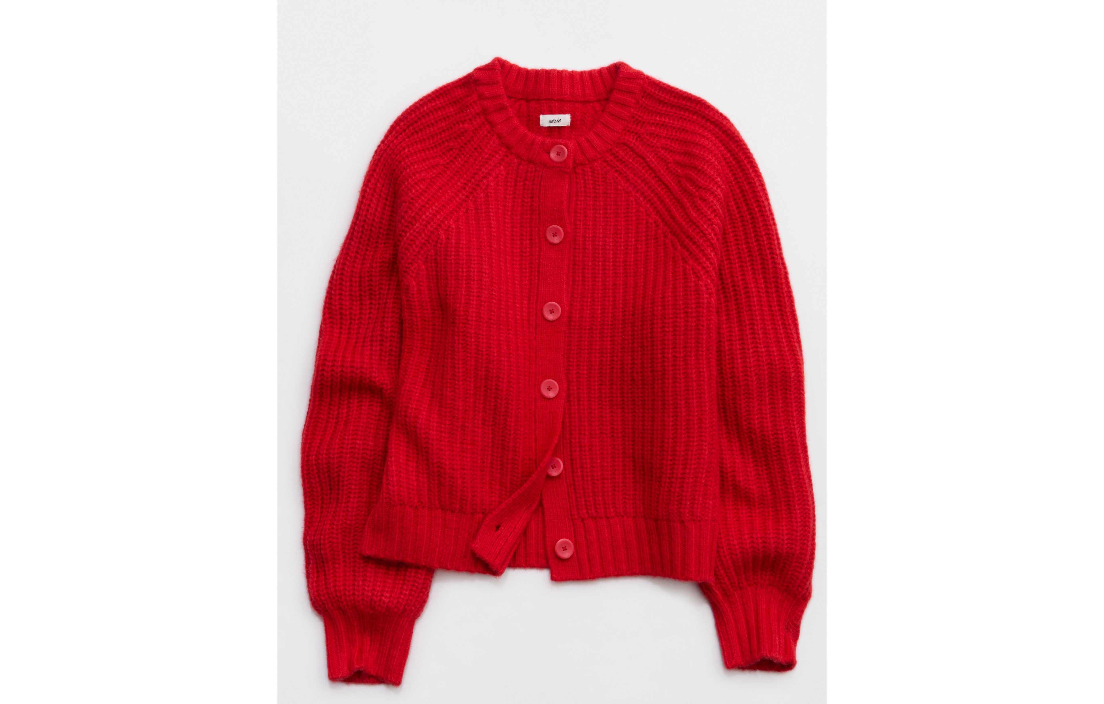 Aerie Ribbed Cardigan
