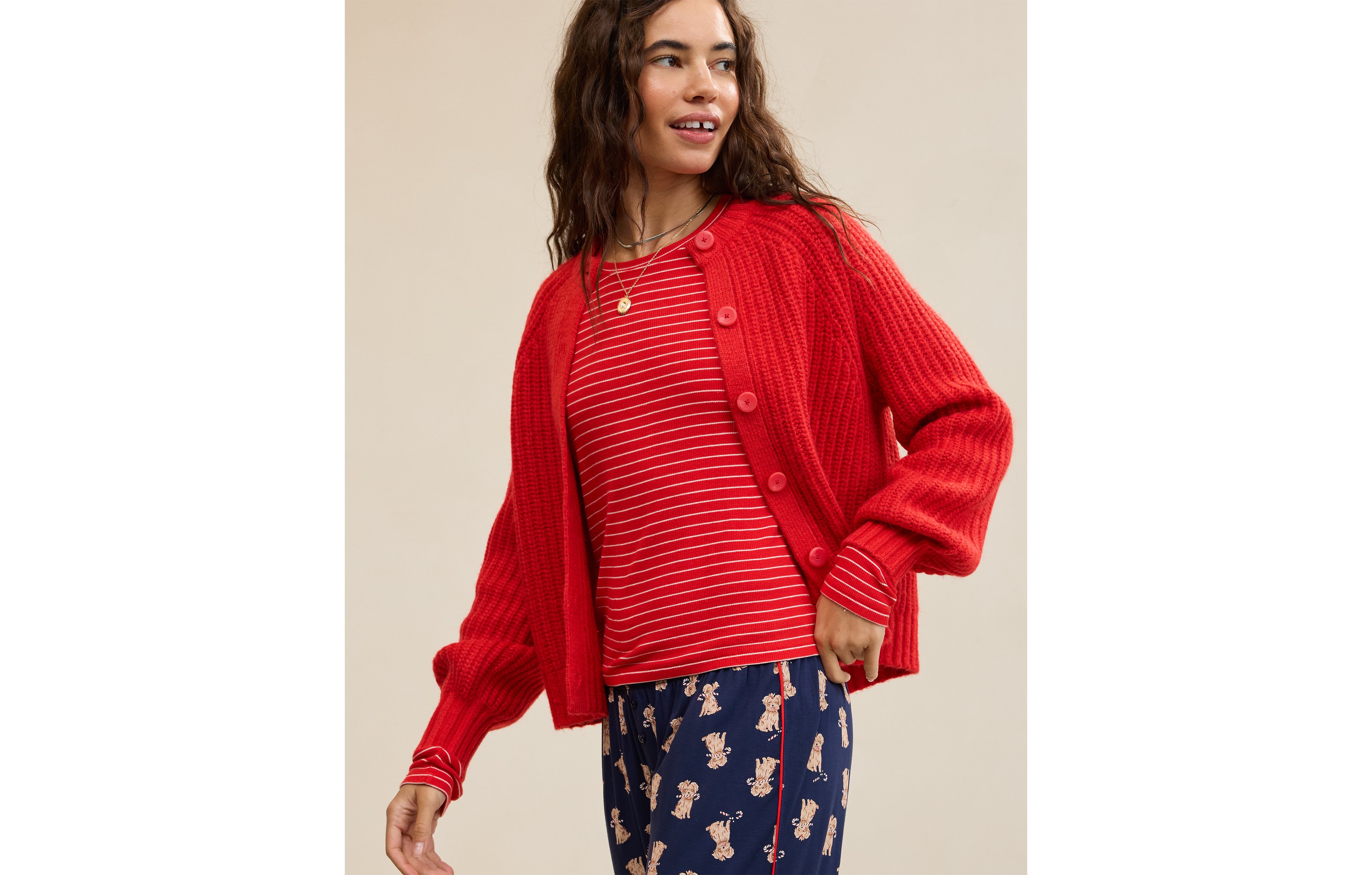 Aerie Ribbed Cardigan
