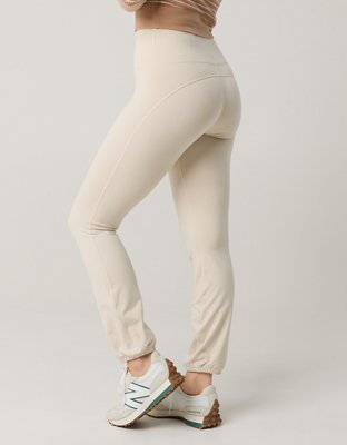 OFFLINE By Aerie The Hugger Pantalones Fruncidos Cintura Alta