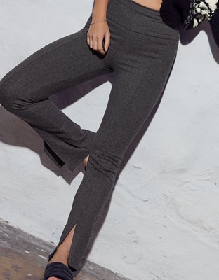 OFFLINE By Aerie Jacquard Twill Mini Flare Legging