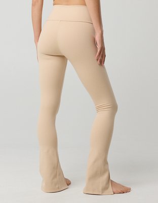 OFFLINE By Aerie Jacquard Twill Mini Flare Legging