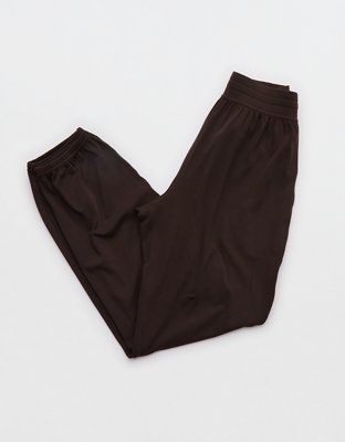 Женские брюки Offline By Aerie Real Me Classic Jogger, цвет: Глубокий земляной — фото 4