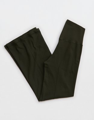 OFFLINE By Aerie Real Me XTRA Rib Cropped Kick Flare Legging