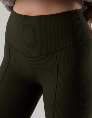 OFFLINE By Aerie Real Me XTRA Rib Kick Flare Legging
