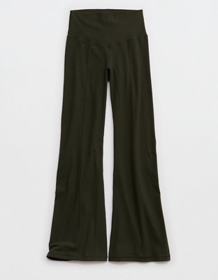 OFFLINE By Aerie Real Me XTRA Rib Cropped Kick Flare Legging