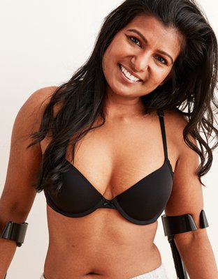 Aerie Real Happy Demi Push Up Bra