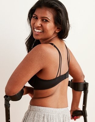 Aerie Real Happy Demi Push Up Bra