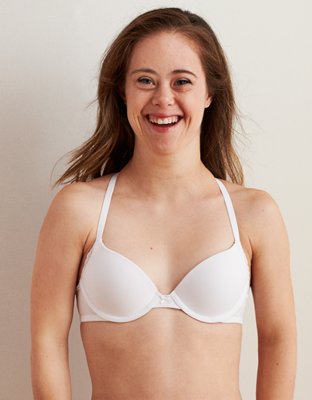 New AERIE American Eagle Real Happy Demi Push Up Bra Medium