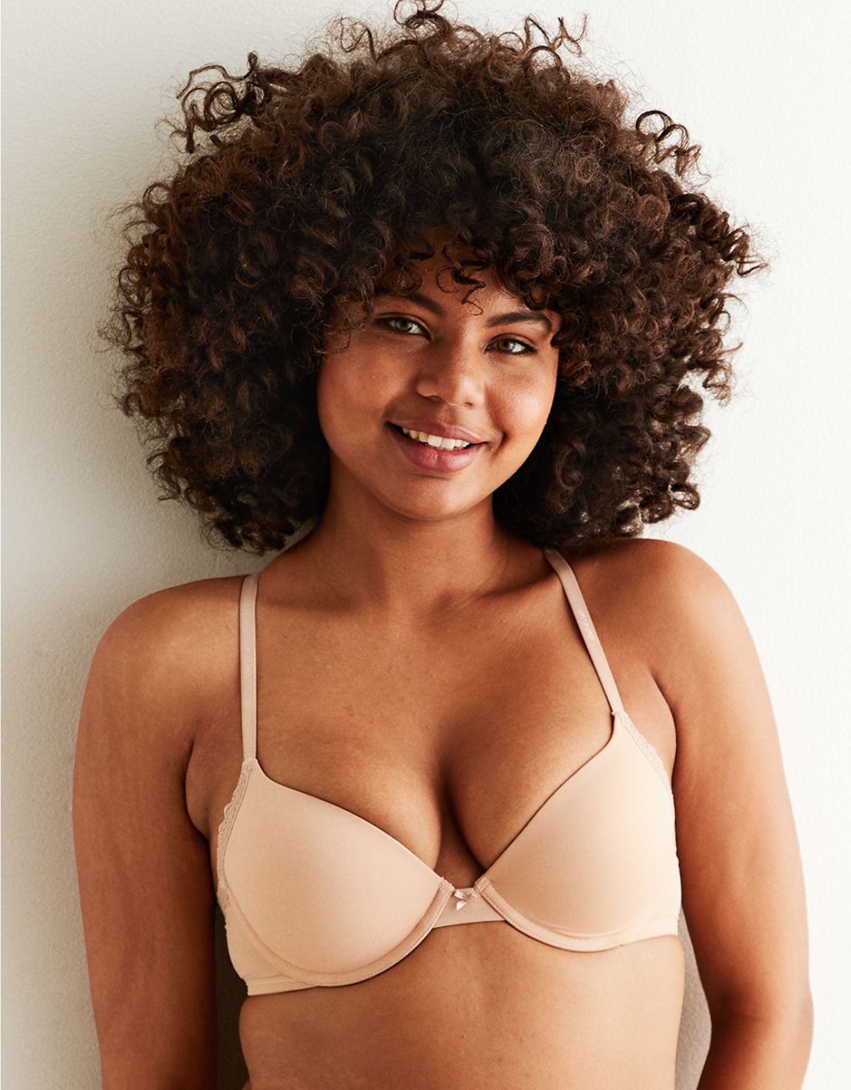 Aerie Real Happy Demi Push Up Bra