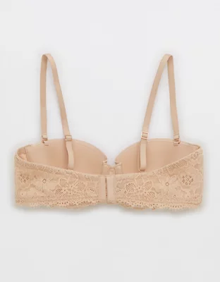 Aerie Real Power Strapless Push Up Bra