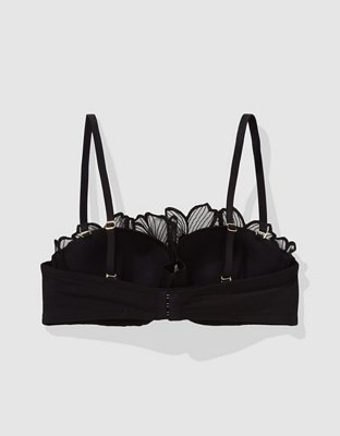 Show Off Embroidery Strapless Push Up Bra
