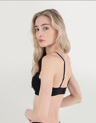 Show Off Embroidery Strapless Push Up Bra