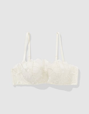 Show Off Embroidery Strapless Push Up Bra