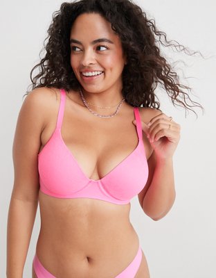 Obsessed with the new SMOOTHEZ by @aerie Pull On Push Up Bra! It has the  beauty of a push up with the comfort of a bralette. See less und