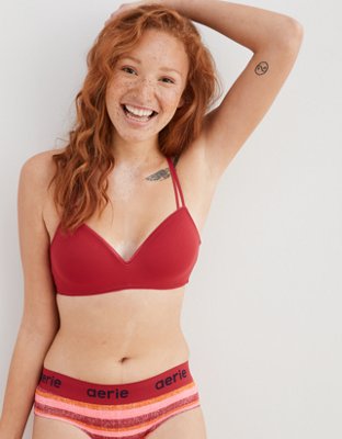 Aerie Real Happy Wireless Push Up Bra