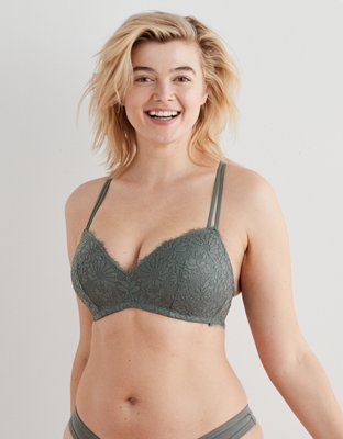Aerie Real Happy Wireless Push Up Bra