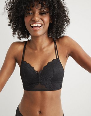 Aerie Real Happy Wireless Push Up Bra, Men's & Women's Jeans, Clothes &  Accessories