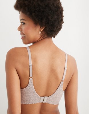 Sunnie Full Coverage Lightly Lined Blossom Lace Trim Bra