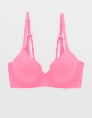 Cacique Lightly Lined Wireless Fuchsia Mesh Keyhole Bra 38H Size undefined  - $14 - From Jackie