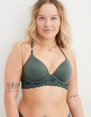 Aerie Real Sunni Wireless Lace Racerback Lounge Bra Gray Taupe Sz 34B - La  Paz County Sheriff's Office Dedicated to Service
