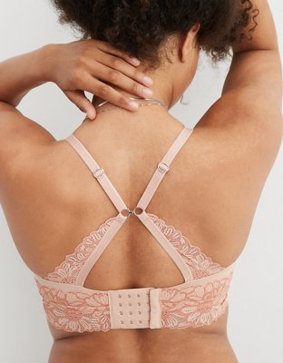aerie, Intimates & Sleepwear, Aerie Real Sunni Full Coverage Lightly  Lined Blossom Lace Bra
