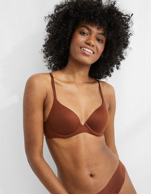 Aerie-Real Sunnie Full Coverage Lightly Lined Bra- Size:34D-Color Brown -  International Society of Hypertension