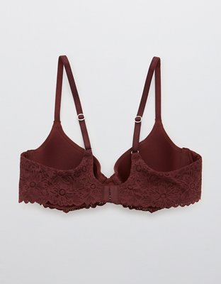 Aerie Real Sunnie Full Coverage Lightly Lined Blossom Lace Bra