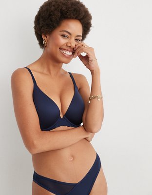 Aerie Real Sunnie Full Coverage Lightly Lined Strappy Bra, Bras, Clothing  & Accessories