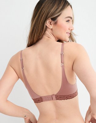 Aerie Real Sunnie Full Coverage Lightly Lined Blossom Lace Bra