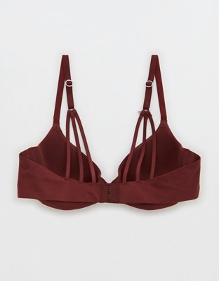 Aerie Real Sunnie Bra ligeramente relleno de copa entera con tiras